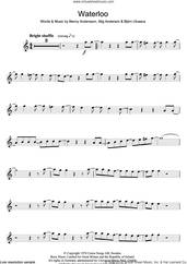 Cover icon of Waterloo sheet music for flute solo by ABBA, Benny Andersson, Bjorn Ulvaeus and Stig Anderson, intermediate skill level