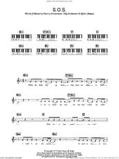 Cover icon of S.O.S. sheet music for voice and other instruments (fake book) by ABBA, Benny Andersson and Stig Anderson, intermediate skill level