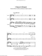 Cover icon of I Have A Dream (arr. Rick Hein) sheet music for choir (2-Part) by ABBA, Rick Hein, Benny Andersson and Bjorn Ulvaeus, intermediate duet
