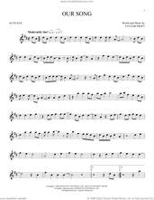 Cover icon of Our Song sheet music for alto saxophone solo by Taylor Swift, intermediate skill level