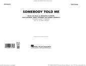 Cover icon of Somebody Told Me (arr. Conaway and Finger) (COMPLETE) sheet music for marching band by The Killers, Brandon Flowers, Dave Keuning, Mark Stoermer, Matt Conaway, Matt Finger and Ronnie Vannucci, intermediate skill level