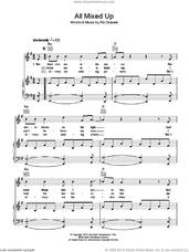 Cover icon of All Mixed Up sheet music for voice, piano or guitar by The Cars and Ric Ocasek, intermediate skill level