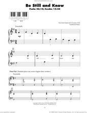 Be Still And Know sheet music download