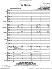Cover icon of On My Lips (COMPLETE) sheet music for orchestra/band (Orchestra) by Richard Kingsmore, Darren Morehouse and Ross Parsley, intermediate skill level