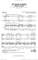 Cover icon of Keep Smiling At Trouble (Trouble's A Bubble) (arr. Kirby Shaw) sheet music for choir (SAB: soprano, alto, bass) by Lewis E. Gensler, Kirby Shaw, Al Jolson and B.G. De Sylva, intermediate skill level