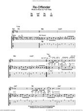 Cover icon of Re-Offender sheet music for guitar (tablature) by Merle Travis, intermediate skill level