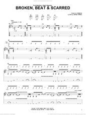 Cover icon of Broken, Beat and Scarred sheet music for guitar solo (easy tablature) by Metallica and James Hetfield, easy guitar (easy tablature)
