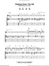 Cover icon of Walking Down The Hill sheet music for guitar (tablature) by Merle Travis, intermediate skill level
