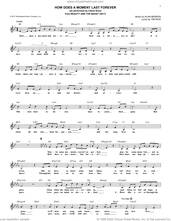 Cover icon of How Does A Moment Last Forever (from Beauty And The Beast) (2017) sheet music for voice and other instruments (fake book) by Alan Menken, Alan Menken & Tim Rice and Tim Rice, intermediate skill level