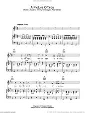 Cover icon of A Picture Of You sheet music for voice, piano or guitar by Joe Brown, John Beveridge and Peter Oakman, intermediate skill level