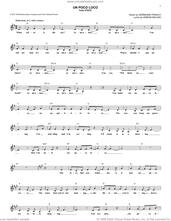 Cover icon of Un Poco Loco (from Coco) sheet music for voice and other instruments (fake book) by Germaine Franco, Adrian Molina and Germaine Franco & Adrian Molina, intermediate skill level