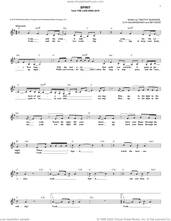 Cover icon of Spirit (from The Lion King) (2019) sheet music for voice and other instruments (fake book) by Beyonce, Ilya Salmanzadeh and Timothy McKenzie, intermediate skill level