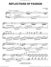 Cover icon of Reflections Of Passion sheet music for piano solo by Yanni, intermediate skill level