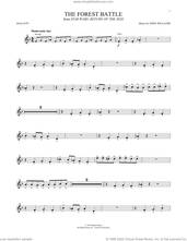 Cover icon of The Forest Battle (from Star Wars: Return Of The Jedi) sheet music for mallet solo (Percussion) by John Williams, intermediate mallet (Percussion)