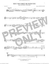 Cover icon of May The Force Be With You (from Star Wars: A New Hope) sheet music for mallet solo (Percussion) by John Williams, intermediate mallet (Percussion)