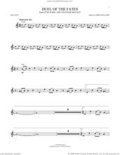 Cover icon of Duel Of The Fates (from Star Wars: The Phantom Menace) sheet music for mallet solo (Percussion) by John Williams, intermediate mallet (Percussion)