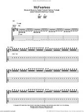 Cover icon of McFearless sheet music for guitar (tablature) by Kings Of Leon, Caleb Followill, Jared Followill, Matthew Followill and Nathan Followill, intermediate skill level