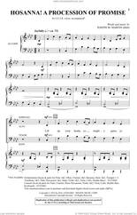 Cover icon of Hosanna! A Procession Of Promise sheet music for choir (SATB: soprano, alto, tenor, bass) by Joseph M. Martin, intermediate skill level
