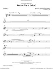 Cover icon of You've Got A Friend (arr. Kirby Shaw) (complete set of parts) sheet music for orchestra/band (Instrumental Accompaniment) by Carole King and Kirby Shaw, intermediate skill level