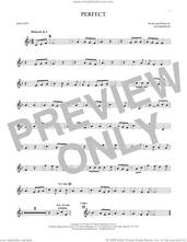 Cover icon of Perfect sheet music for mallet solo (Percussion) by Ed Sheeran, intermediate mallet (Percussion)