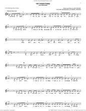 Cover icon of Try Everything (from Zootopia) sheet music for voice and other instruments (fake book) by Shakira, Mikkel Eriksen, Sia Furler and Tor Erik Hermansen, intermediate skill level