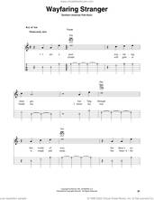 Cover icon of Wayfaring Stranger (arr. Fred Sokolow) sheet music for banjo solo  and Fred Sokolow, intermediate skill level