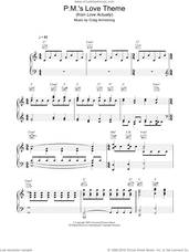 Cover icon of P.M.'s Love Theme sheet music for piano solo by Craig Armstrong, intermediate skill level