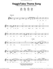 Cover icon of VeggieTales Theme Song sheet music for guitar solo (easy tablature) by VeggieTales, Lisa Vischer and Mike Nawrocki, easy guitar (easy tablature)