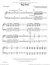 Cover icon of Big Time (from Better Nate Than Ever) (arr. Jacob Narverud) (complete set of parts) sheet music for orchestra/band (Rhythm) by Lyndie Lane and Jake Narverud, intermediate skill level