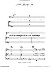 Cover icon of She's Got That Vibe sheet music for voice, piano or guitar by Robert Kelly, intermediate skill level