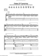 Cover icon of Gates Of Tomorrow sheet music for guitar (tablature) by Iron Maiden, intermediate skill level
