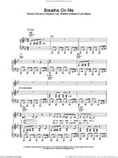 Cover icon of Breathe On Me sheet music for voice, piano or guitar by Britney Spears, intermediate skill level