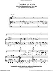Cover icon of Touch Of My Hand sheet music for voice, piano or guitar by Britney Spears, intermediate skill level