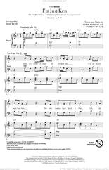 Cover icon of I'm Just Ken (from Barbie) (arr. Mac Huff) sheet music for choir (TTB: tenor, bass) by Ryan Gosling, Mac Huff, Andrew Wyatt and Mark Ronson, intermediate skill level