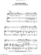 Cover icon of Out Of My Mind sheet music for voice, piano or guitar by Will Young, intermediate skill level