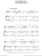 Cover icon of Pokarekare Ana sheet music for voice, piano or guitar by Hayley Westenra, intermediate skill level