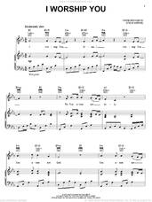 Cover icon of I Worship You sheet music for voice, piano or guitar by Steve Merkel, intermediate skill level