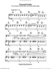 Cover icon of Snowed Under sheet music for voice, piano or guitar by Tim Rice-Oxley, intermediate skill level