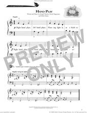 Cover icon of Hand Play sheet music for piano solo (method) by Joseph Martin, David Angerman and Mark Hayes, David Angerman, Joseph M. Martin and Mark Hayes, beginner piano (method)