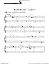 Cover icon of Round And 'Round sheet music for piano solo (method) by Joseph Martin, David Angerman and Mark Hayes, David Angerman, Joseph M. Martin and Mark Hayes, beginner piano (method)