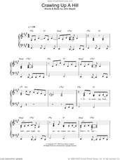 Cover icon of Crawling Up A Hill sheet music for piano solo by Katie Melua, intermediate skill level