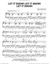 Cover icon of Let It Snow! Let It Snow! Let It Snow! [Boogie Woogie version] (arr. Brent Edstrom) sheet music for piano solo by Sammy Cahn, Brent Edstrom and Jule Styne, intermediate skill level