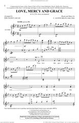 Cover icon of Love, Mercy and Grace (arr. Joel Raney) sheet music for choir (SATB: soprano, alto, tenor, bass) by C. Austin Miles and Joel Raney, wedding score, intermediate skill level