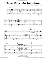 Cover icon of Come Easy, Go Easy Love sheet music for voice, piano or guitar by Hoagy Carmichael and Sunny Clapp, intermediate skill level