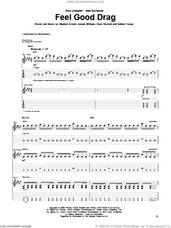 Cover icon of Feel Good Drag sheet music for guitar (tablature) by Anberlin, Deon Rexroat, Joseph Milligan, Nathan Young and Stephen Arnold, intermediate skill level