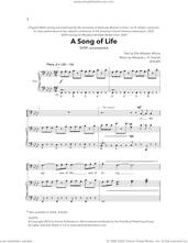 Cover icon of A Song Of Life sheet music for choir (SATB: soprano, alto, tenor, bass) by Marques L.A. Garrett, intermediate skill level