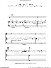 Cover icon of She Has No Time sheet music for voice, piano or guitar by Tim Rice-Oxley, intermediate skill level