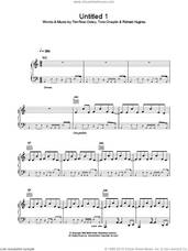 Cover icon of Untitled 1 sheet music for voice, piano or guitar by Tim Rice-Oxley, intermediate skill level