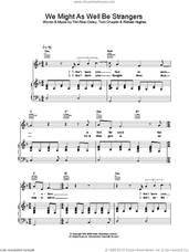 Cover icon of We Might As Well Be Strangers sheet music for voice, piano or guitar by Tim Rice-Oxley, intermediate skill level