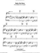 Cover icon of Baby Be Mine sheet music for voice, piano or guitar by Michael Jackson and Rod Temperton, intermediate skill level